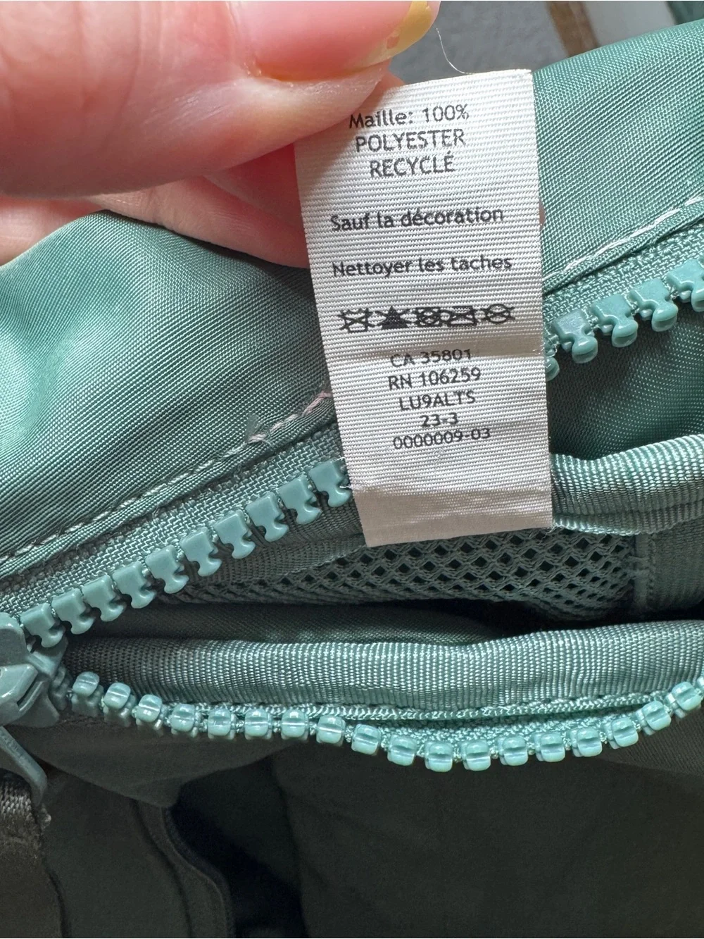 Lululemon Everyday Backpack 21L Ivy Grove Green Nylon Laptop Bag Used